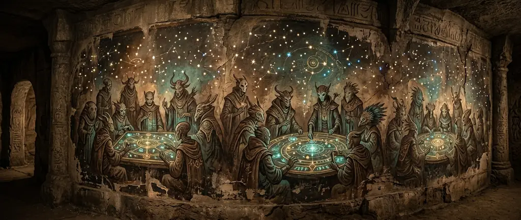 Ancient Cosmic Murals
