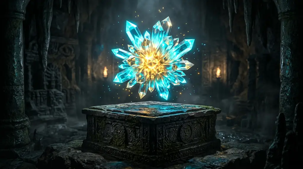 Aether Cores glowing in a containment field
